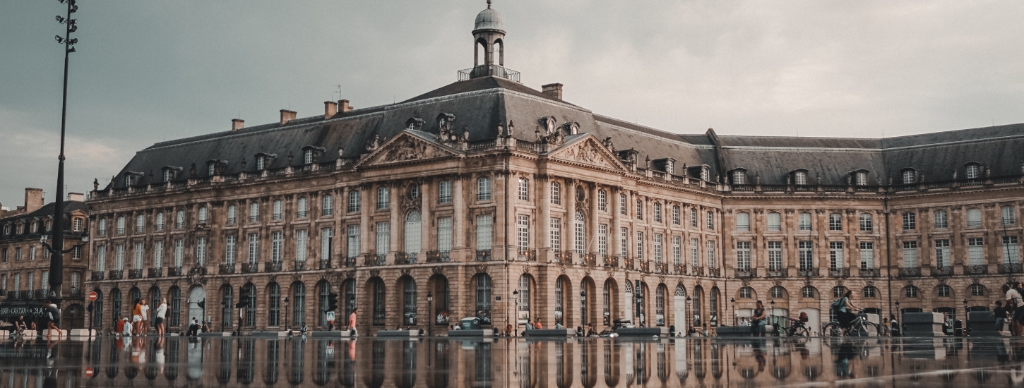 Miroir d'eau, place de la bourse - Bordeaux