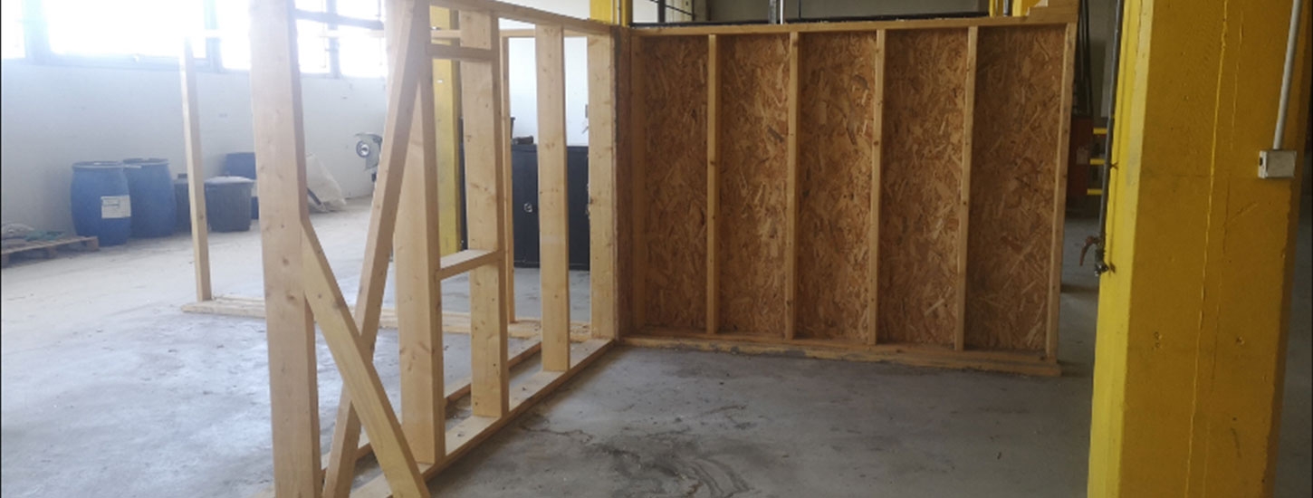 Construction en ossature paille chanvre