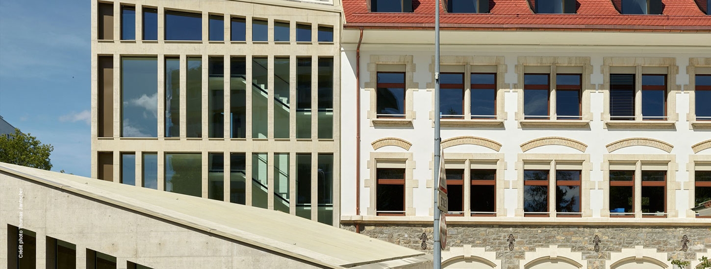 Visite de l'ancienne préfecture de Versoix réhabilitée