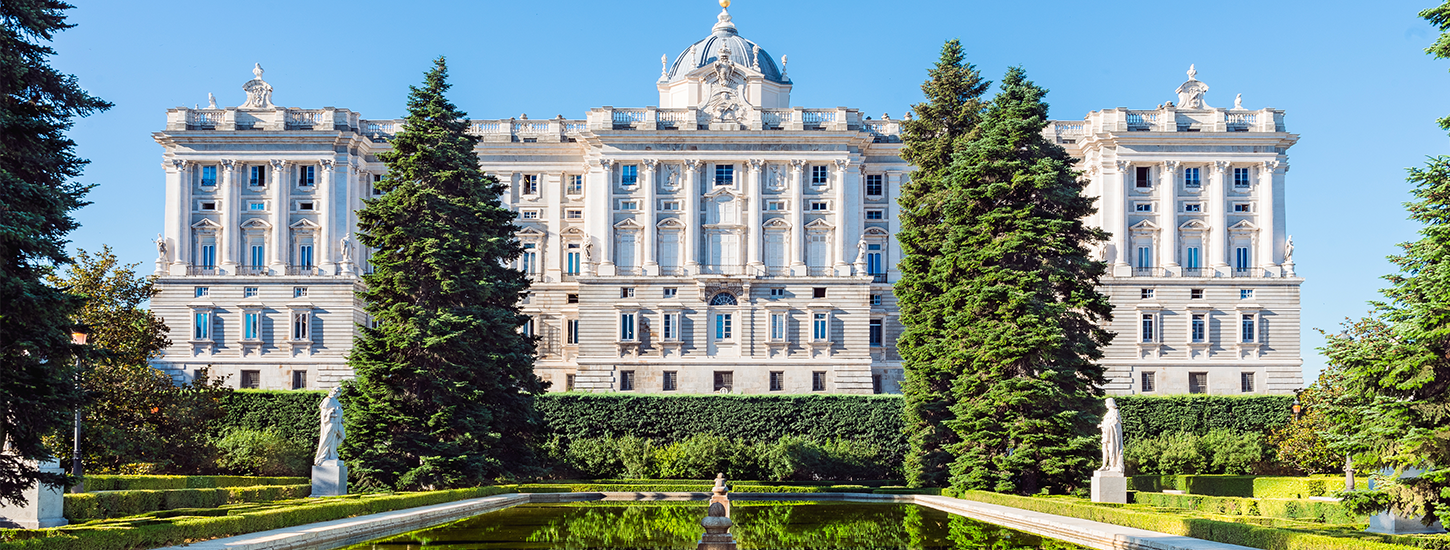 Les Jardins de Sabatini constituent un espace vert de style néoclassique