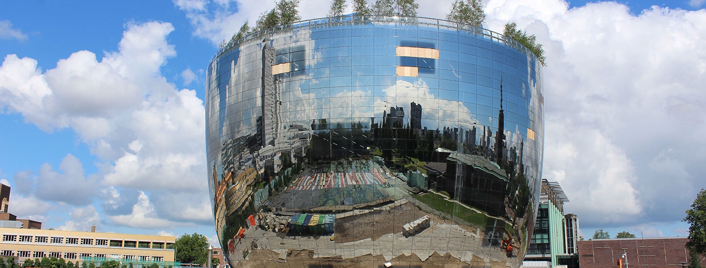 Construction moderne aux Pays-Bas