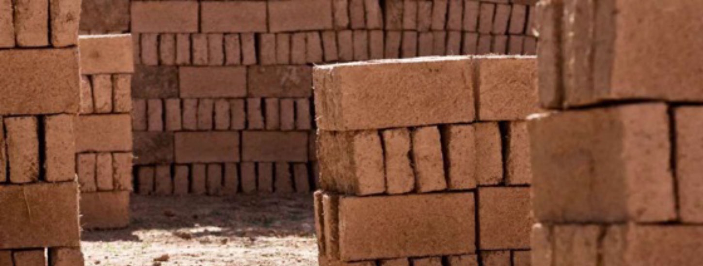 Visite de chantier - post-séisme en terre crue.