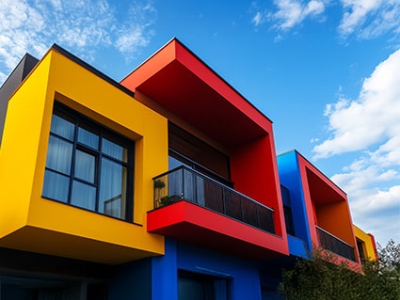 Mettre de la couleur dans le bâti