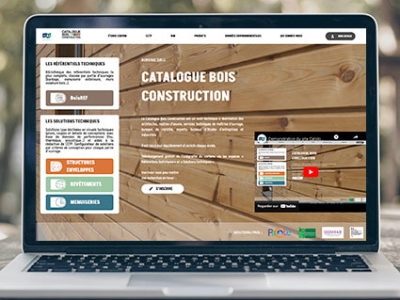 Webconférence : Construction bois - Le Catalogue Bois Construction : Outils d’aide à la conception des ouvrages bois